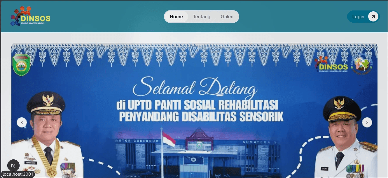 web panti sosial